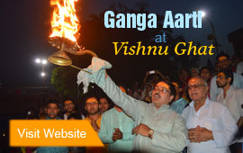 Ganga Arti at Vishnu Ghat Haridwar